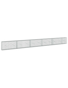 Gabione con Filo da 3,5 mm e Rete da 5x10 cm 550x20x50 cm 2