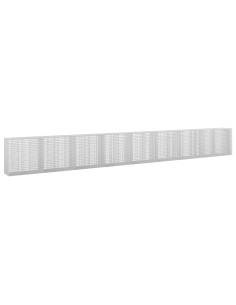 Gabione con Filo da 5 mm e Rete da 5x2,5 cm 850x50x100 cm 2