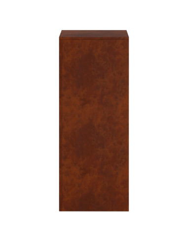 Supporto per piante 2 pz Ruggine 40 x 40 x 100 cm