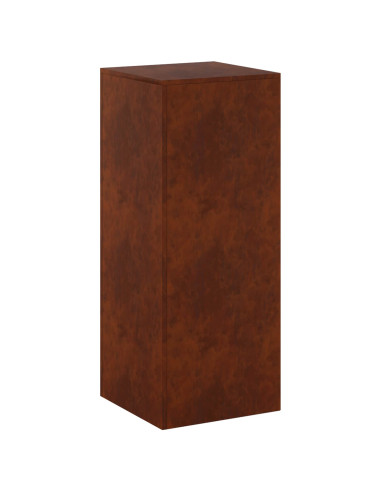 Supporto per piante Ruggine 40 x 40 x 100 cm Acciaio Corten
