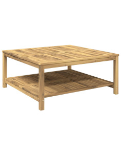 Tavolino da salotto Sbiancato 100,5 x 98 x 45 cm 2