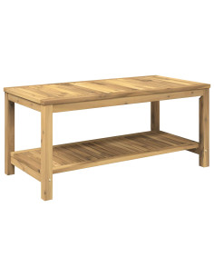 Tavolino da salotto Sbiancato 100,5 x 49 x 45 cm 2