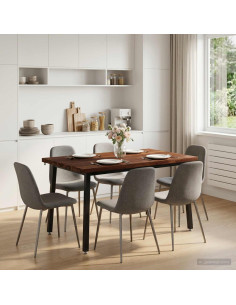 Tavolo da pranzo quadrato 120 x 90 x 75 cm