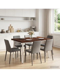 Tavolo da pranzo quadrato 120 x 90 x 75 cm