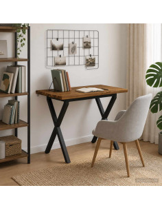 Tavolo da pranzo quadrato 110 x 55 x 75 cm