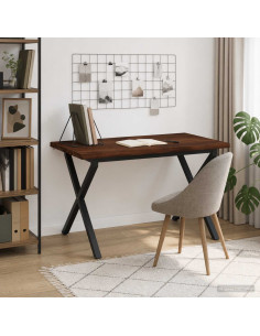 Tavolo da pranzo con bordo vivo 120 x 90 x 75 cm