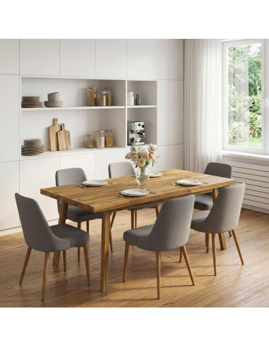 Piano del Tavolo Rettangolare 140 x 60 x 3,2 cm Rettangolare