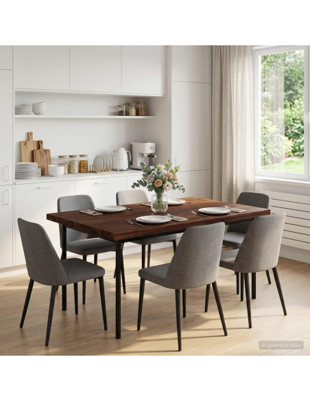 Piano del Tavolo Rettangolare 100 x 80 x 3,2 cm Rettangolare