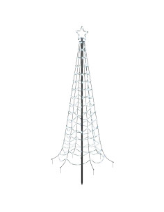 Albero di Natale a spirale LED con picchetto EKENAS 180 cm 2