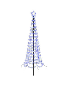 Albero di Natale a spirale LED con picchetto EKENAS 180 cm 2