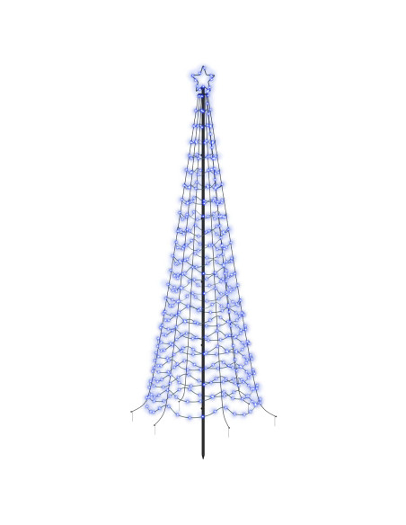 Albero di Natale a spirale LED con picchetto EKENAS 250 cm