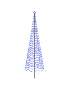 Albero di Natale a spirale LED con picchetto EKENAS 400 cm 2