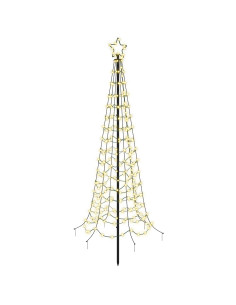 Albero di Natale a spirale LED con picchetto EKENAS 180 cm 2