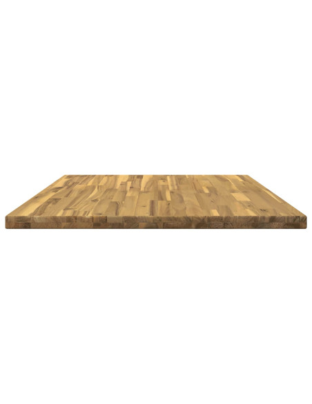 Piano del Tavolo Rettangolare 80 x 80 x 3,2 cm Quadrato