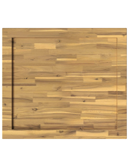 Piano del Tavolo Rettangolare 80 x 80 x 3,2 cm Quadrato