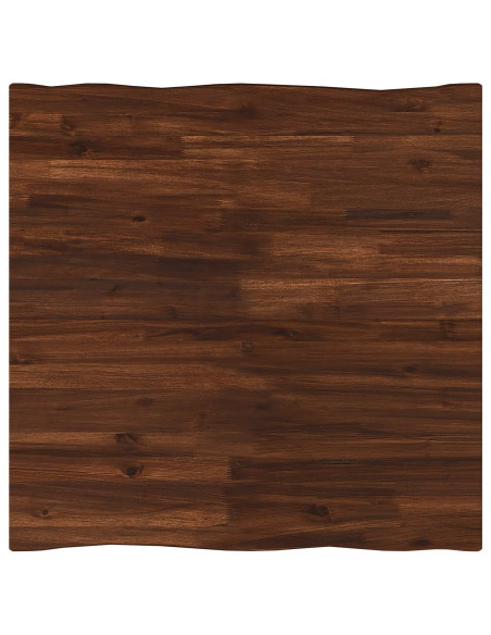 Tavolo da pranzo con bordo vivo 90 x 90 x 75 cm