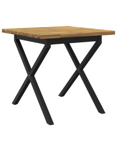 Tavolo da pranzo quadrato 80 x 80 x 75 cm 2