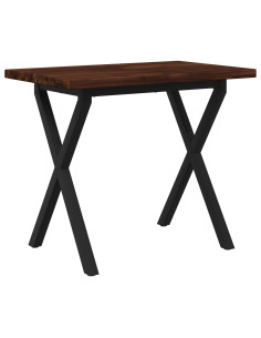 Tavolo da pranzo quadrato 110 x 55 x 75 cm 2