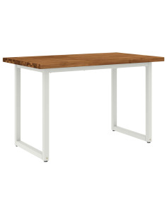 Tavolo da pranzo quadrato 120 x 70 x 75 cm 2