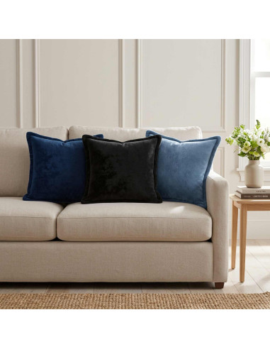 Federa 2 pz HOUTEN Blu navy 30 x 30 cm Flanella