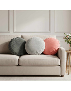 Federa 6 pz HEERLEN Rosa Diam. 40 cm Flanella
