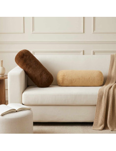 Federa 6 pz HEERLEN Marrone Chiaro Diam. 15 x 40 cm Flanella