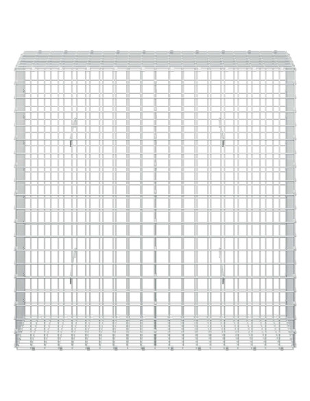 Gabione con filo da 5 mm e rete da 5x5 cm 50x100x100 cm