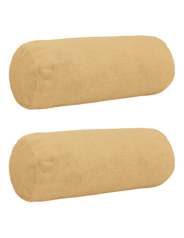 Federa 2 pz HEERLEN Tortora Diam. 15 x 40 cm Flanella