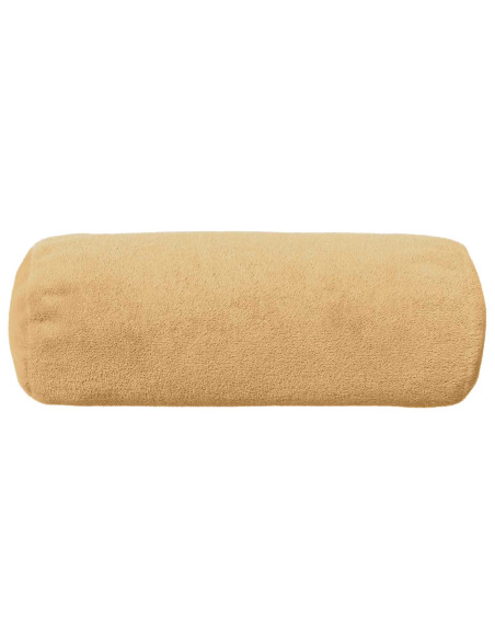 Federa 2 pz HEERLEN Tortora Diam. 15 x 40 cm Flanella