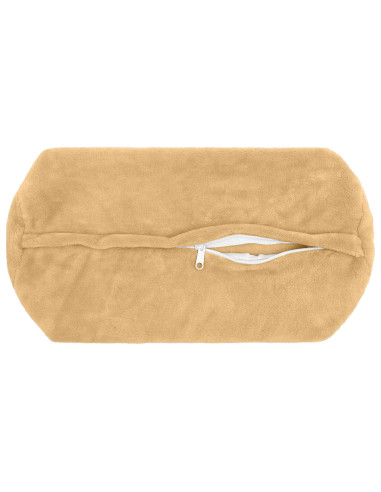 Federa 2 pz HEERLEN Tortora Diam. 15 x 40 cm Flanella