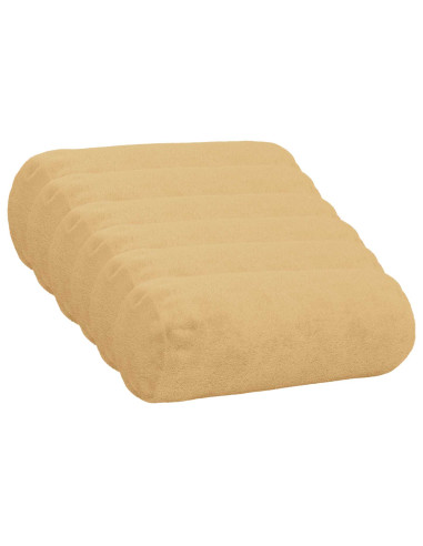 Federa 6 pz HEERLEN Tortora Diam. 15 x 40 cm Flanella