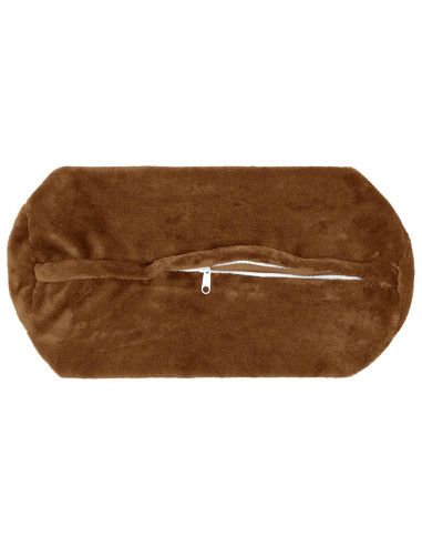 Federa 6 pz HEERLEN Marrone Chiaro Diam. 15 x 40 cm Flanella