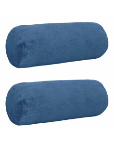 Federa 2 pz HEERLEN Azzurro Diam. 15 x 40 cm Flanella 2
