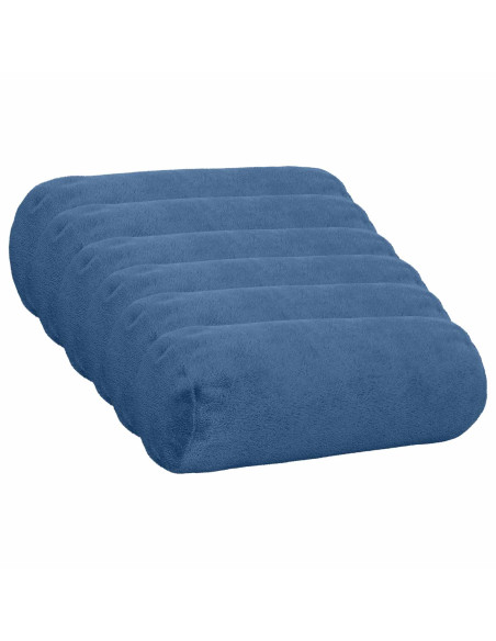 Federa 6 pz HEERLEN Azzurro Diam. 15 x 40 cm Flanella