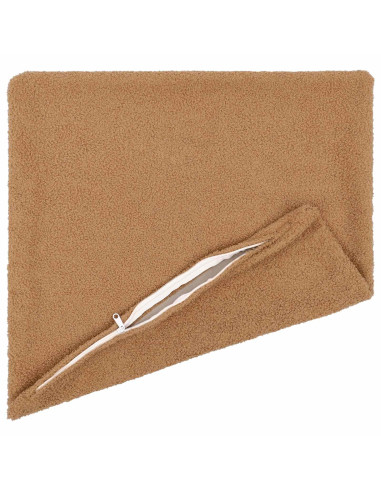 Federa 2 pz HEERLEN Beige 30 x 30 cm Bouclé