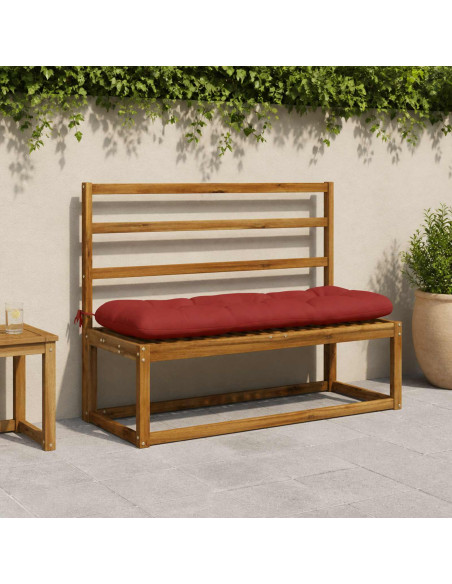 Cuscini per Panchina VIANEN 2 pz 100% Poliestere Rosso