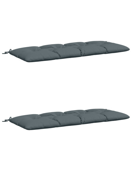 Cuscini per Panchina VIANEN 2 pz 100% Poliestere Blu