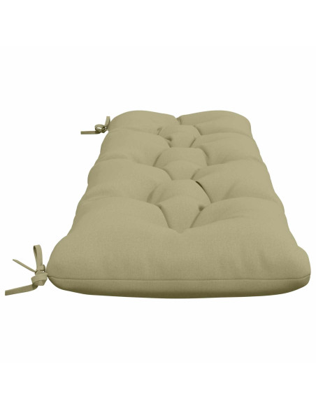 Cuscini per Panchina VIANEN 2 pz 100% Poliestere Verde chiaro