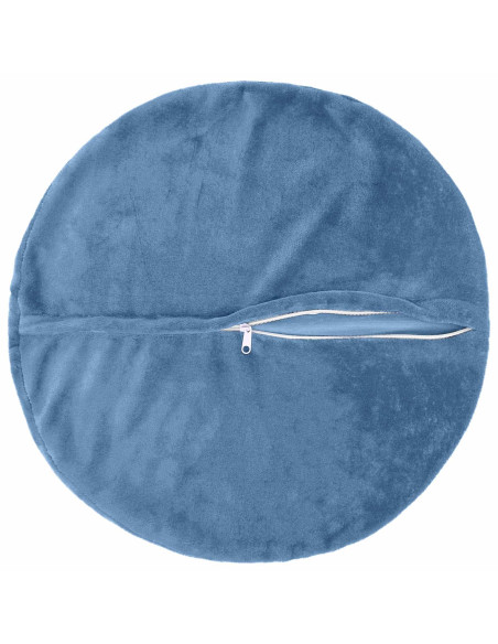 Federa 2 pz HEERLEN Azzurro Diam. 50 cm Flanella