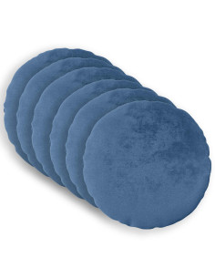 Federa 6 pz HEERLEN Azzurro Diam. 60 cm Flanella 2