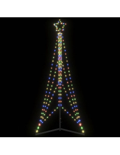 Albero di Natale a LED 483 LED Colorato 240 cm