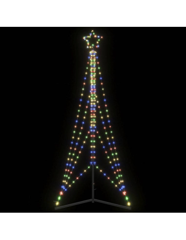Albero di Natale a LED 483 LED Colorato 240 cm