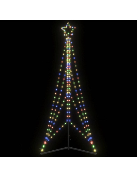 Albero di Natale a LED 483 LED Colorato 240 cm