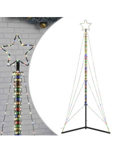 Albero di Natale a LED 483 LED Colorato 240 cm 2