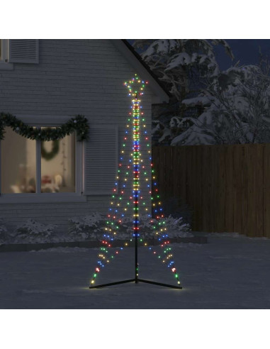Albero di Natale a LED 483 LED Colorato 240 cm