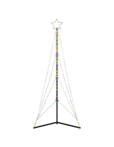 Albero di Natale a LED 483 LED Colorato 240 cm
