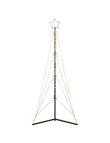 Albero di Natale a LED 483 LED Colorato 240 cm