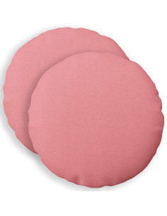 Federa 2 pz HEERLEN Rosa Diam. 50 cm Tessuto 2