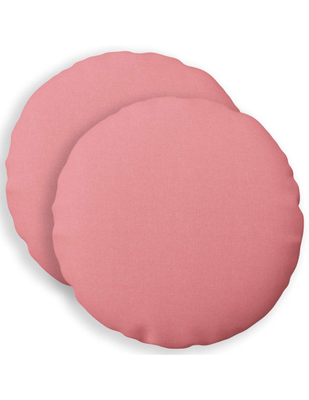 Federa 2 pz HEERLEN Rosa Diam. 50 cm Tessuto
