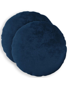 Federa 2 pz HEERLEN Blu navy Diam. 50 cm Flanella 2